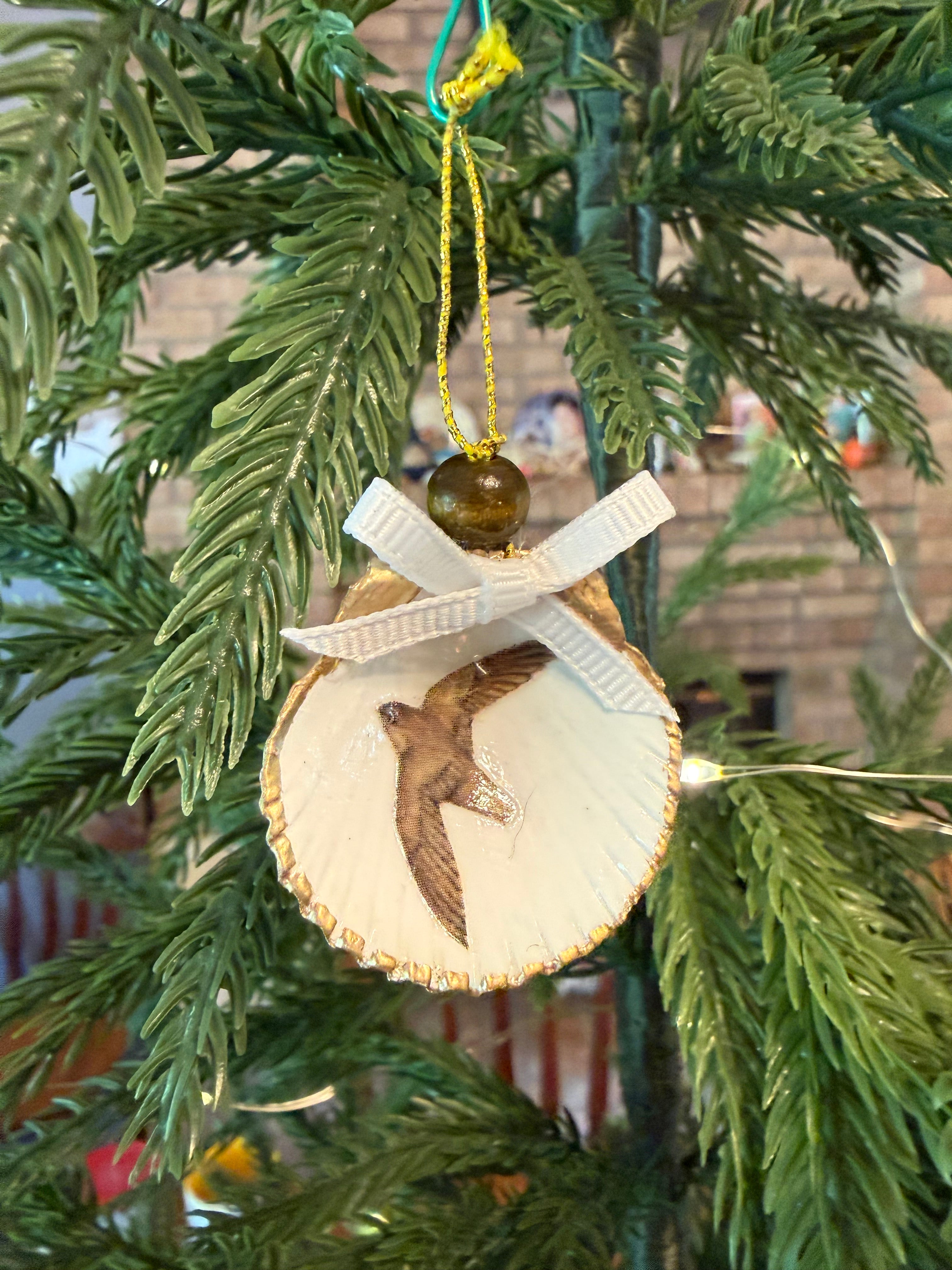 Small Sparrow Ornament 2