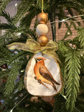 Large Waxwing Ornament 2
