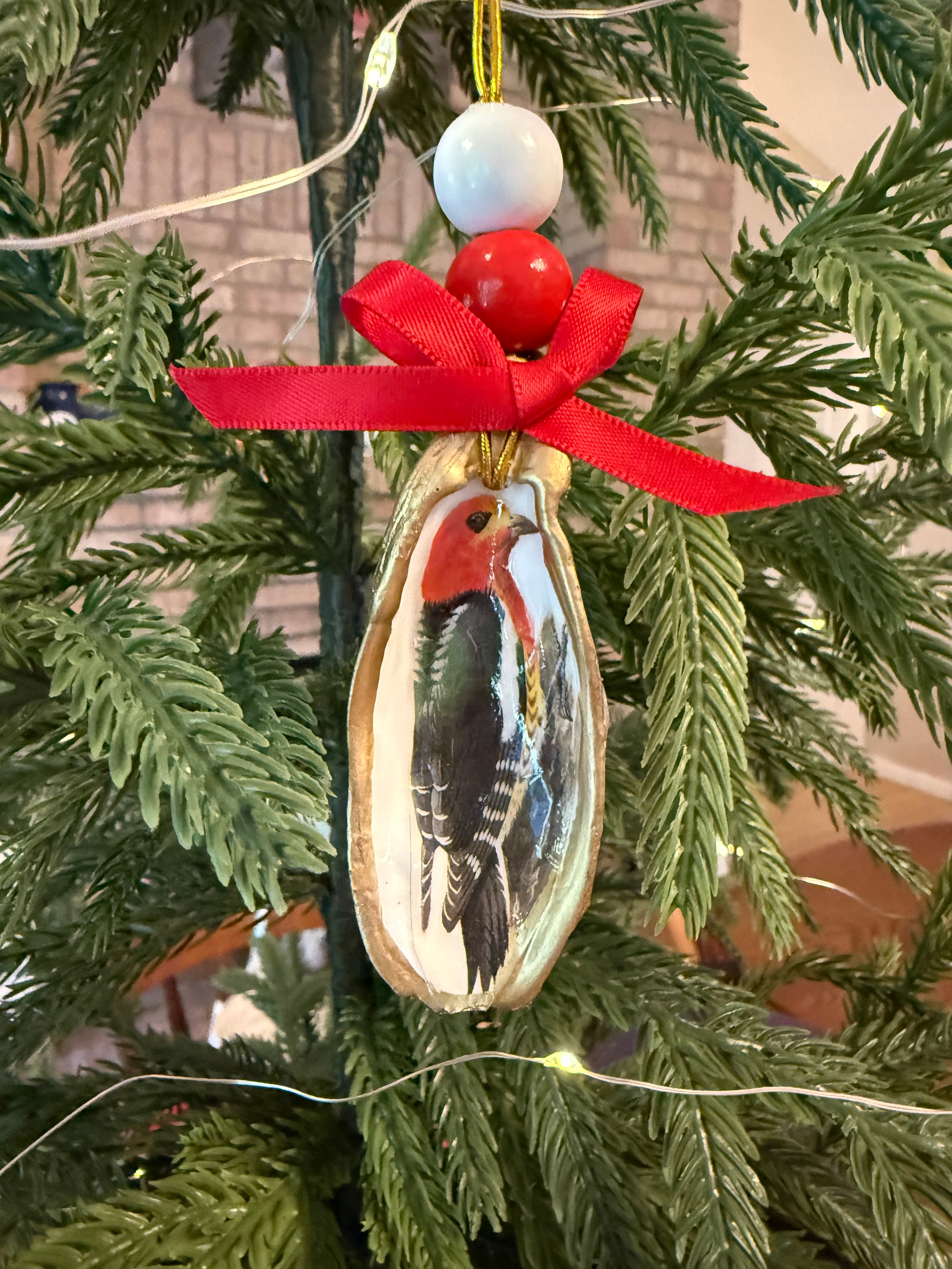 Large Woodpecker Ornament 1
