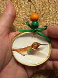 Medium Hummingbird Ornament 4