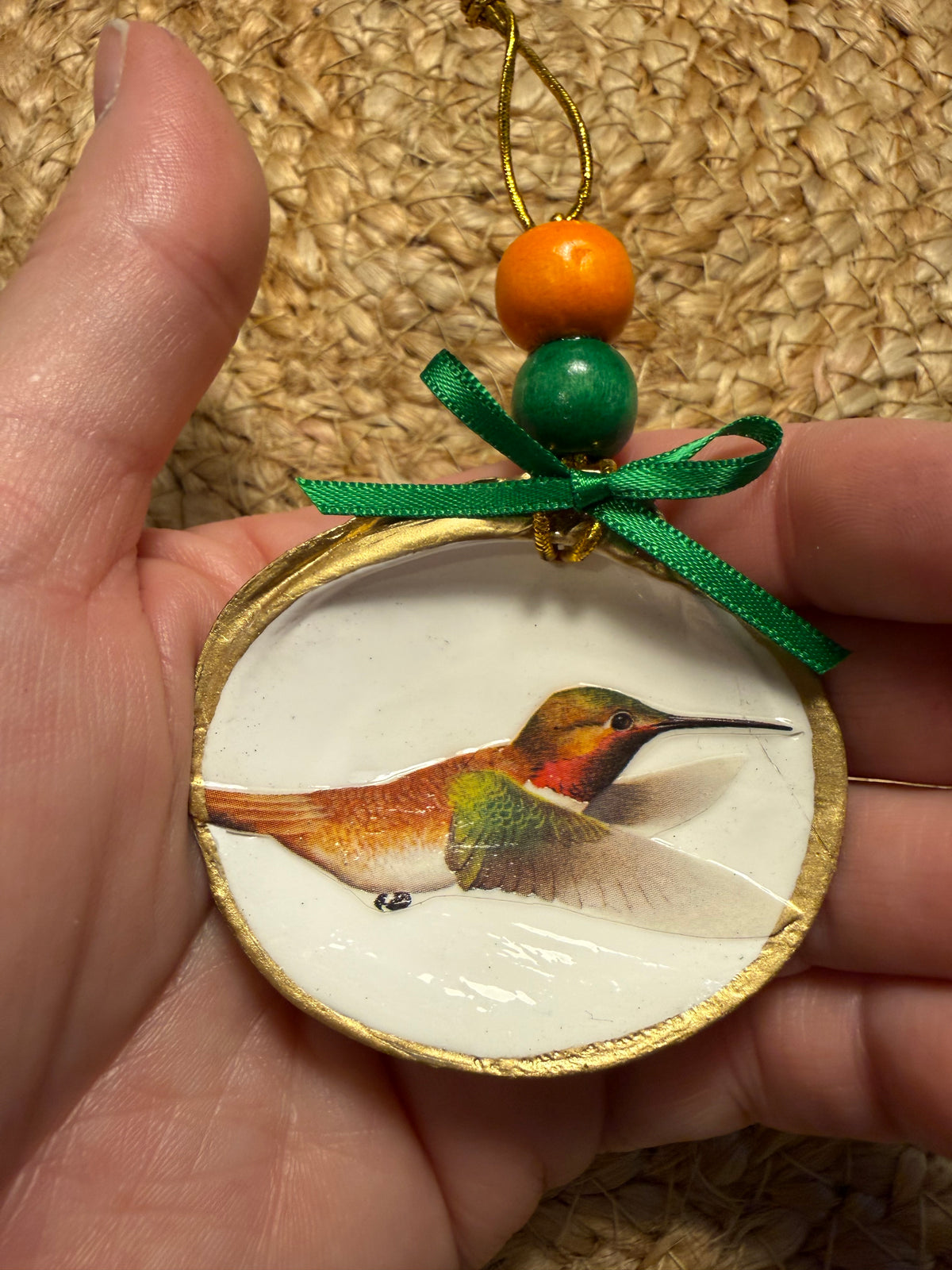Medium Hummingbird Ornament 4