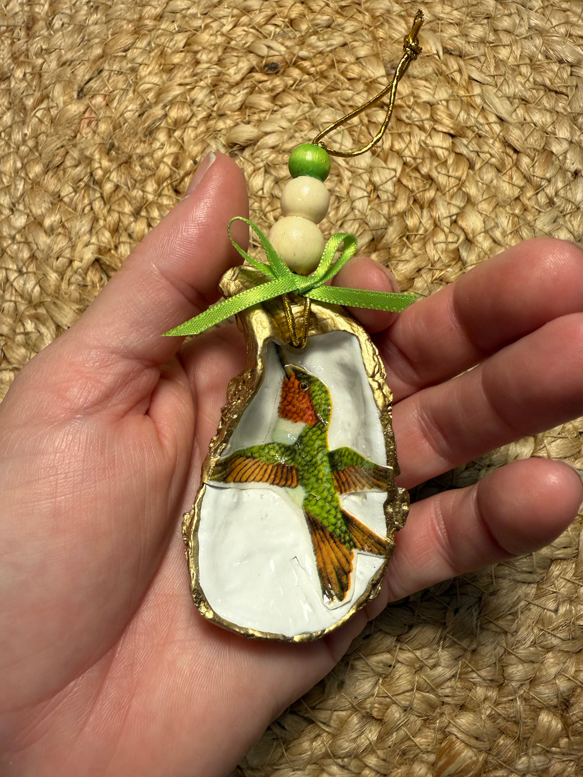 Medium Hummingbird Ornament 5