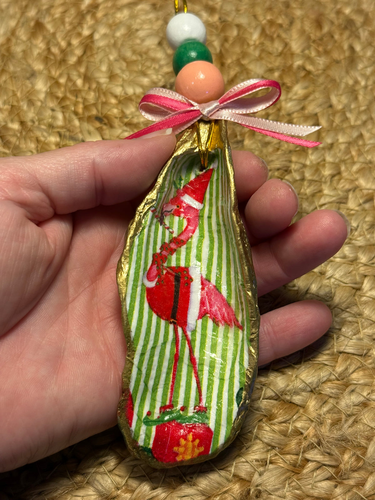 Large Flamingo Ornament 1