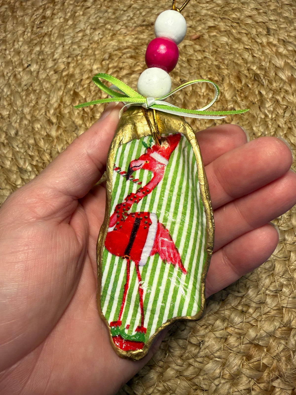 Large Flamingo Ornament 2