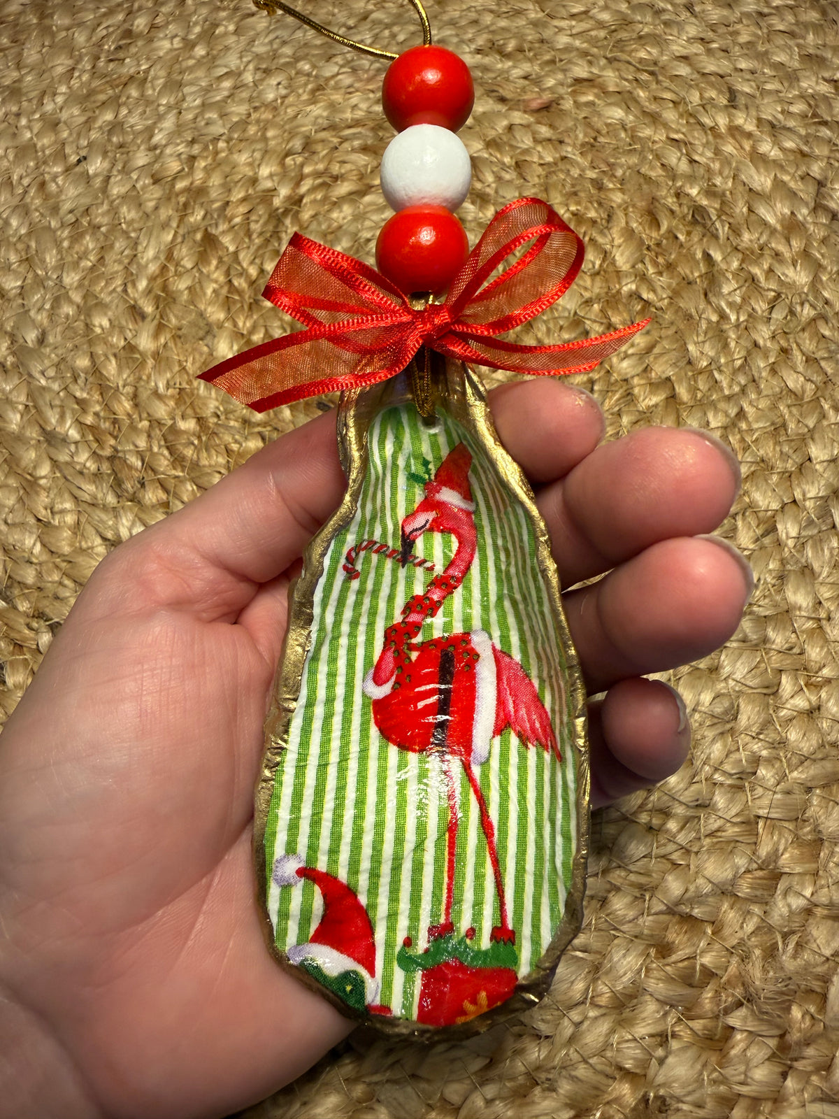 Large Flamingo Ornament 3