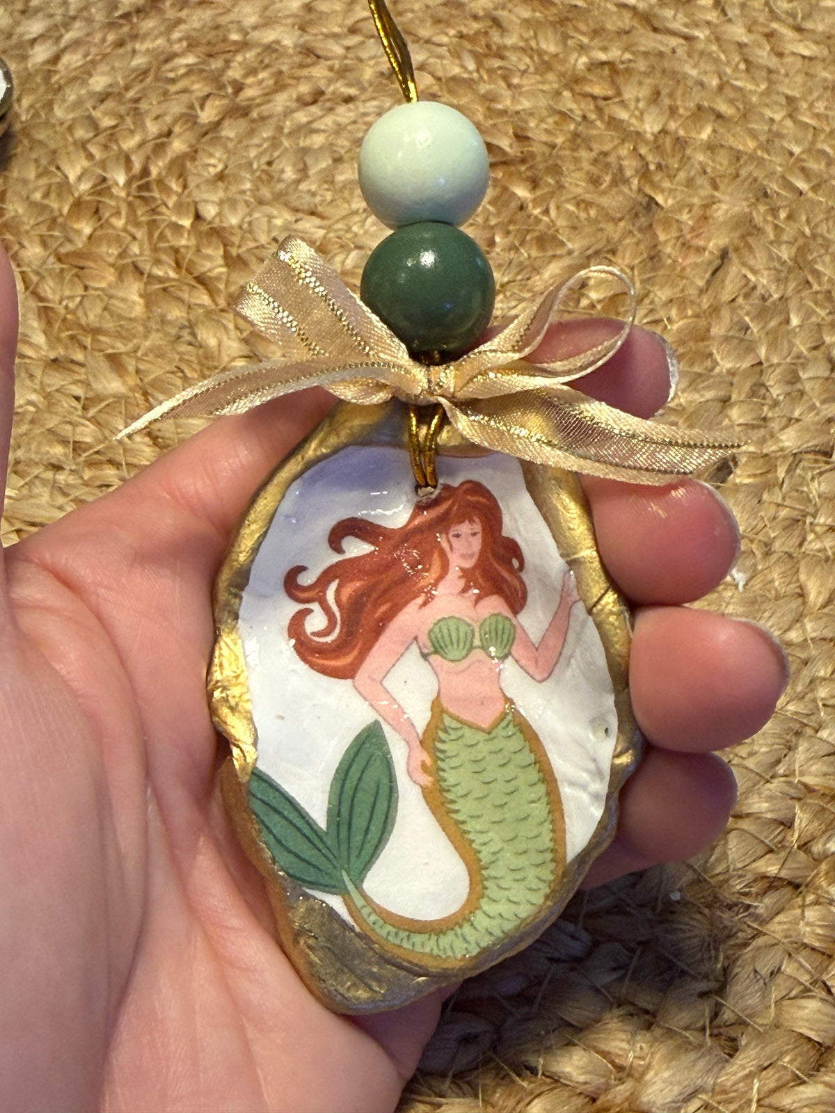 Medium Mermaid Ornament 2