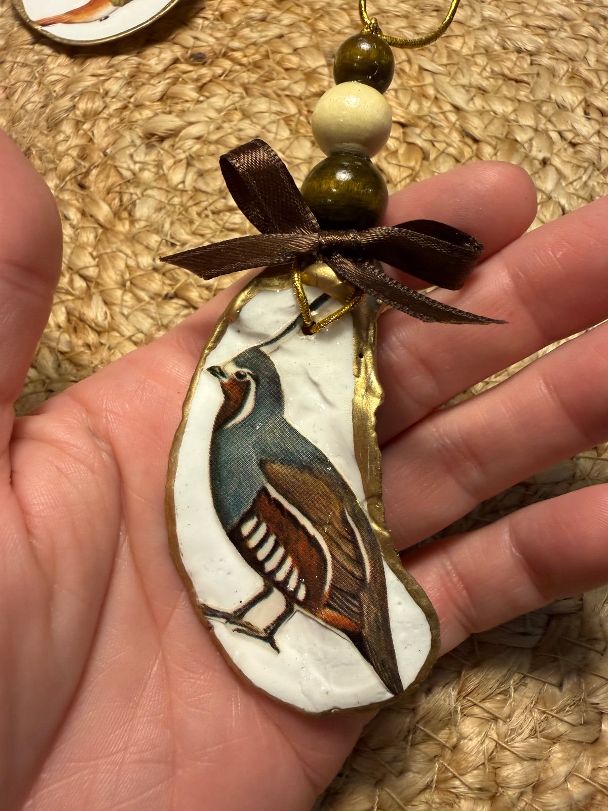 Medium Partridge Ornament 1