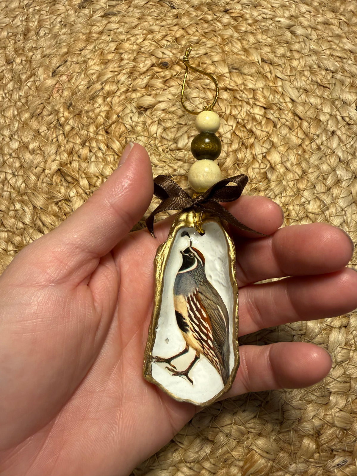Medium Partridge Ornament 2
