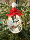 Large Snowman Ornament 2