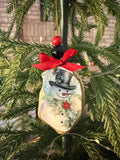 Large Snowman Ornament 3
