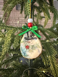 Large Snowman Ornament 6